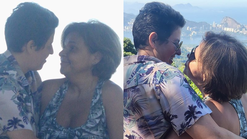 Claudia Rodrigues vive conto de fadas com a namorada em ponto turístico do Rio - AgNews/Daniel Delmiro