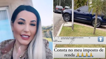 Deolane Bezerra expõe vídeos da apreensão de seus carros de luxo e insinua perseguição política: "Faz o L" - Reprodução/Instagram