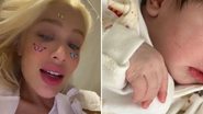 Ex de Éder Militão se choca com a aparência da filha após o parto: "Nasceu com 5 anos" - Reprodução/Instagram