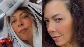 A atriz Fabiula Nascimento recorre à cabeleireiro das famosas e muda visual; confira a mudança - Reprodução/Instagram