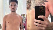 Felipe Neto deixou seus seguidores babando ao mostrar a evolução de seu corpo após alguns meses - Reprodução/Instagram