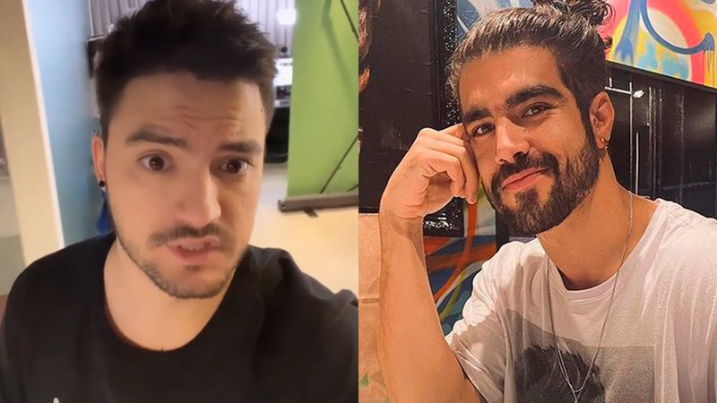 Felipe Neto detonou Caio Castro ao comentar uma recente polêmica envolvendo o ator - Reprodução/Instagram