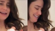 Fernanda Vasconcellos posa com o filho recém-nascido e se derrete: “Me salvou” - Instagram