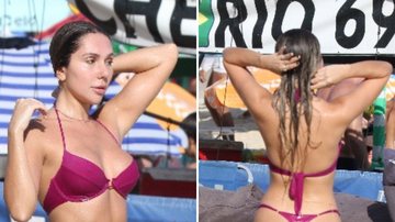 Filha de Renato Gaúcho vai à praia com biquíni inacreditável e deixa fãs perplexos com seu corpão - AgNews