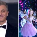 Após promessa para Fátima Bernardes, Luciano Huck cumpre e surpreende ao dançar com a filha caçula, Eva; confira o vídeo - Reprodução/TV Globo