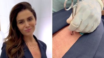Giovanna Antonelli choca fãs ao colocar piercing microdermal no peito: "Ficou perfeito" - Reprodução/Instagram