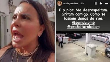 Gretchen revela que está sofrendo violência dos vizinhos e desabafa: "Não tem perdão" - Reprodução/Instagram