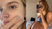 Isa Scherer desabafa nas redes sociais e explica como está se sentindo na reta final de sua gravidez de gêmeos - Reprodução/Instagram
