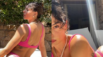 Só de biquíni, Isis Valverde dá close em fio-dental atolado no bumbum: "Sexy" - Reprodução/Instagram