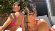 Só de biquíni, Isis Valverde dá close em fio-dental atolado no bumbum: "Sexy" - Reprodução/Instagram