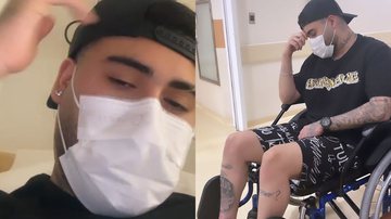 Kevinho sofre acidente e é levado às pressas para hospital: "Vou ter que fazer cirurgia" - Reprodução/Instagram