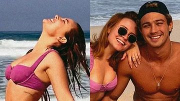 Larissa Manoela posa para o namorado de biquíni em dia de praia - Reprodução/Instagram