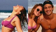 Larissa Manoela posa para o namorado de biquíni em dia de praia - Reprodução/Instagram