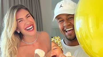 Lore Improta e Léo Santana mostram sorrisão da filha de dez meses em festinha - Reprodução/Instagram
