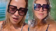 Luana Piovani surge em biquíni mínimo e toma banho em lago na Suíça - Reprodução/Instagram