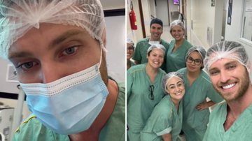 Lucas Bissoli entra no centro cirúrgico e acompanha mãe em operação delicada: "Para melhorar" - Reprodução/Instagram