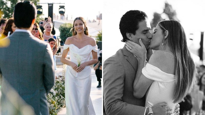 10 anos após casamento, Luma Costa sobe ao altar novamente em cerimônia luxuosa: "Sou tão feliz" - Reprodução/Instagram