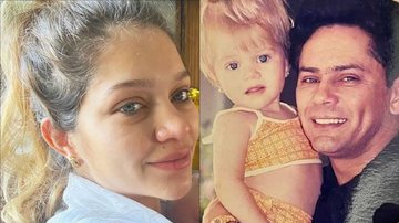 Filha de Leandro intriga fãs ao mostrar cor do olho do filho bebê: "Qual será?" - Reprodução/Instagram