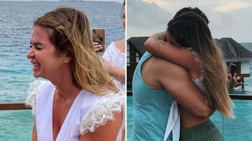 Mãe de Viih Tube é pedida em casamento nas Maldivas e se emociona: "Me sinto completa" - Reprodução/Instagram