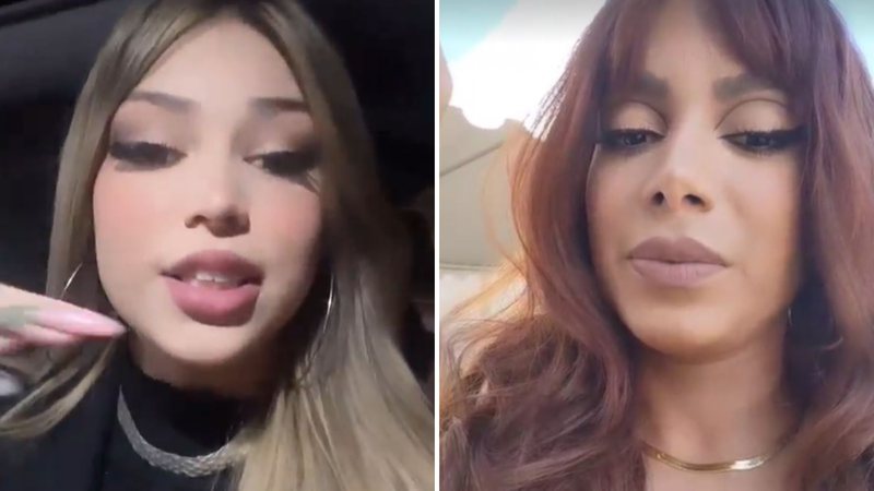Melody volta a cobrar Anitta e explode com publicação da cantora: "Não tira meu nome da boca" - Reprodução/Instagram