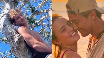Namorado de Larissa Manoela trepa em árvore e atriz reage - Reprodução/Instagram