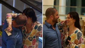 Que química! Paolla Oliveira e Diogo Nogueira são flagrados trocando beijos quentes em shopping - AgNews