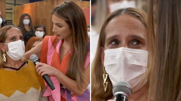 Patrícia Poeta comete gafe e faz convidada chorar no Encontro: "Vai gostar" - Reprodução/TV Globo