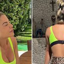 Esposa de Leonardo posa de costas usando legging coladinha: "Que bumbum é esse?" - Reprodução/Instagram