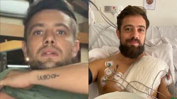 Rafael Cardoso mostra cicatriz no peito após cirurgia no coração: "A vida mudou" - Reprodução/Instagram