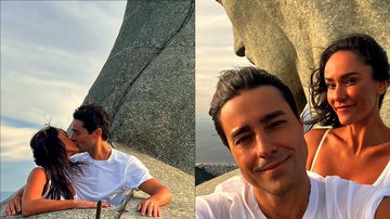 Ricardo Pereira é pedido em casamento no topo do Cristo Redentor: "Ele disse sim" - Reprodução/Instagram