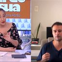 Ao vivo, Sonia Abrão protagoniza climão com Alessandro Lo-Bianco e detona - Reprodução/RedeTV!/Intagram