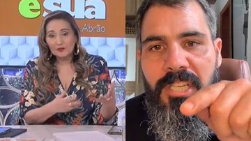 Sonia Abrão defendeu Juliano Cazarré no A Tarde É Sua ao comentar um surto que o ator teve nas redes sociais - Reprodução/RedeTV!/Instagram