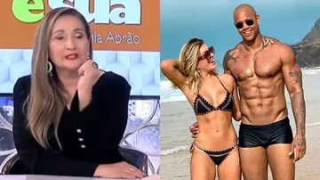 Sonia Abrão opinou sobre a atitude de Lore Improta em editar uma foto de Léo Santana de sunga na praia - Reprodução/RedeTV!/Instagram