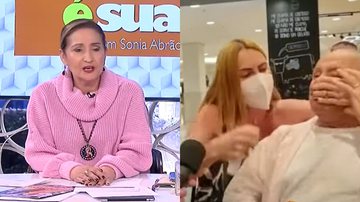 Sonia Abrão detonou a esposa de Stênio Garcia ao comentar uma polêmica envolvendo o casal - Reprodução/RedeTV!