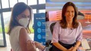 Âncora do 'Bom Dia Brasil", Ana Paula Araújo é vacinada contra Covid-19 e desabafa: "Alívio misturado à tristeza" - Reprodução/Instagram