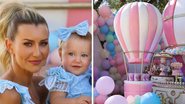 Ana Paula Siebert prepara festa inacreditável para comemorar o aniversário da filha: "Realização de um sonho" - Reprodução/Instagram