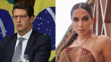 Ativista contra atual governo, Anitta comemora saída de Ricardo Salles do ministério: "O meio ambiente agradece" - Reprodução/Instagram