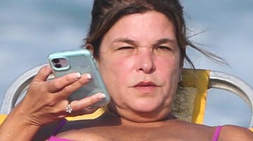 Cristiana Oliveira é flagrada na praia - AgNews