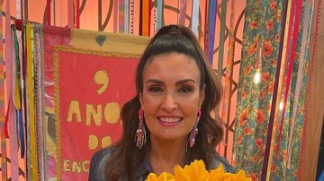 Fátima Bernardes comemora 9 anos do Encontro com festa junina e agradece: "Passou rápido demais" - Reprodução/Instagram