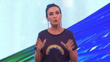 Ao vivo, Fátima Bernardes anuncia morte de ex-diretor do 'Encontro' e mostra solidariedade a família: "Beijo grande" - Reprodução/Gshow