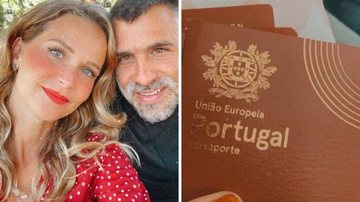 Fernanda Rodrigues deixa o Brasil com o marido e os filhos e publica vídeo emocionante: "Cambalhotas de alegria" - Reprodução/Instagram