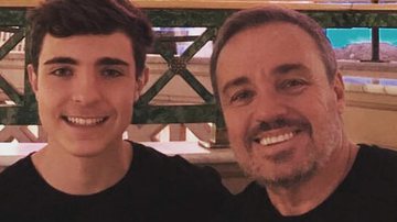 João Augusto Liberato, filho de Gugu Liberato, aparece com a namorada na Grécia - Reprodução/Instagram