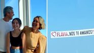 Otaviano Costa contrata avião para homenagear Flávia Alessandra em seu aniversário: "Inesquecível" - Reprodução/Instagram