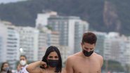 Ex-BBB Flay curte dia de praia com o namorado e corpos trincados roubam cena - Instagram