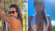 Geisy Arruda elege maiô cavadíssimo e deixa virilha exposta em cliques ousados: "Linda e sedutora" - Reprodução/Instagram
