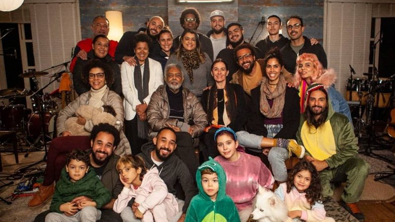 Gilberto Gil e sua família estrelam nova série sobre cotidiano: "Convivência, intimidade e conflitos" - Reprodução/Instagram