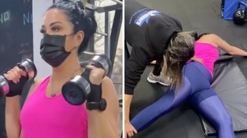 Aos 41 anos, Helen Ganzarolli treina de regatinha e legging e exibe corpo torneado: "Estou animada" - Reprodução/Instagram