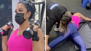 Aos 41 anos, Helen Ganzarolli treina de regatinha e legging e exibe corpo torneado: "Estou animada" - Reprodução/Instagram