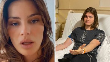 Isabeli Fontana explica internação do filho após publicar foto em hospital: "Foi algo muito perigoso" - Reprodução/Instagram