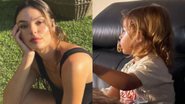 Estourando o fofurômetro, Isis Valverde surpreende com fotos da infância e web aponta semelhança: "Rael é a sua cara" - Reprodução/Instagram